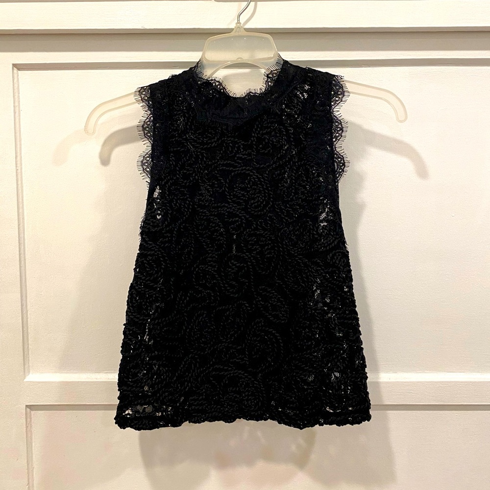 Zara Lace Top Size Medium